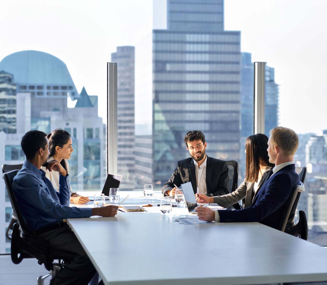 business meeting for recruitment